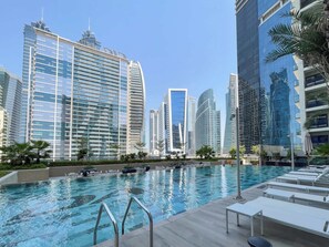 Apartment | 1 bedroom, Internet - Cosy Unit in Business Bay Sleeps 2 With Canal View (Dubai)