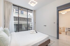 Apartment | 1 bedroom, Internet - Arjan Apartment Sleeps 3 With Private Balcony (Dubai)