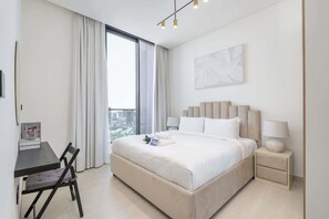 Apartment | 1 bedroom, Internet - 1 Bed Apartment in JVC Sleeps 2 With Balcony (Dubai)