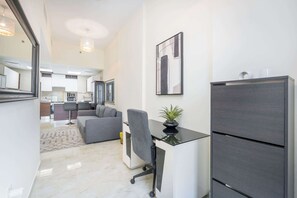 Leilighet | 1 soverom og internett