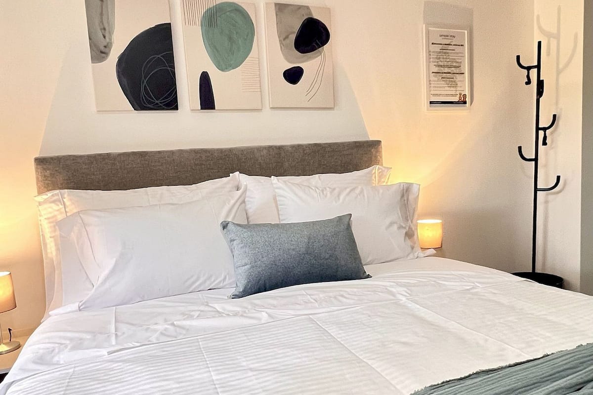 Basic Apartment | In-room safe, desk, laptop workspace, iron/ironing board