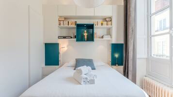 2 chambres, fer et planche Ă repasser, Wi-Fi gratuit, draps fournis