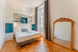 2 Schlafzimmer, Bügeleisen/Bügelbrett, kostenloses WLAN, Bettwäsche