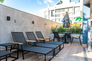 Outdoor dining - Apt w/ Swimming Pool 6min From Jurere Beach Jpr217 (Florianópolis)