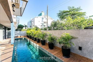 Pool - Apt w/ Swimming Pool 6min From Jurere Beach Jpr217 (Florianópolis)