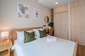 1 bedroom, iron/ironing board, WiFi, bed sheets