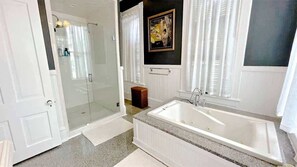 Shower, hair dryer