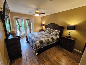 1 bedroom, iron/ironing board, bed sheets