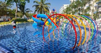 2BR: Airport Transit Retreat in Negombo
(Free Wi-Fi, AC, Swimming pool)