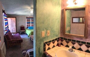 1 bedroom, individually decorated, individually furnished, bed sheets