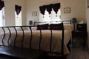 独立别墅, 多张床, 阳台 (Casa Beazley) | 2 多间卧室、特色装修、特色家居、床单