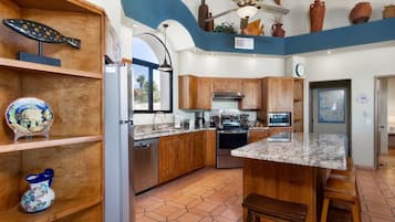 Nhà, nhiều giường, ban công, quang cảnh bãi biển (Casa Tres Amigas) | Bếp riêng