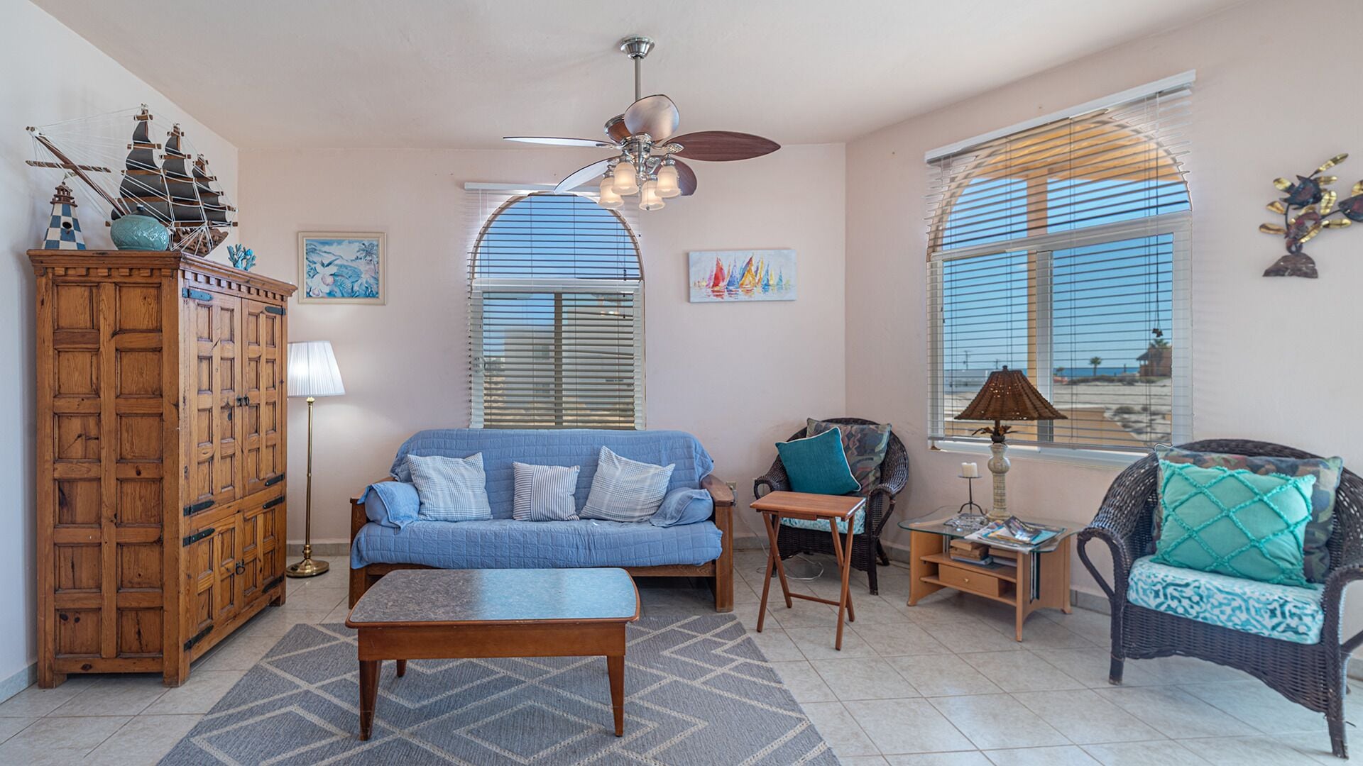 House, Berbilang Katil, Patio, Beach View (Cypress House) | Ruang tamu