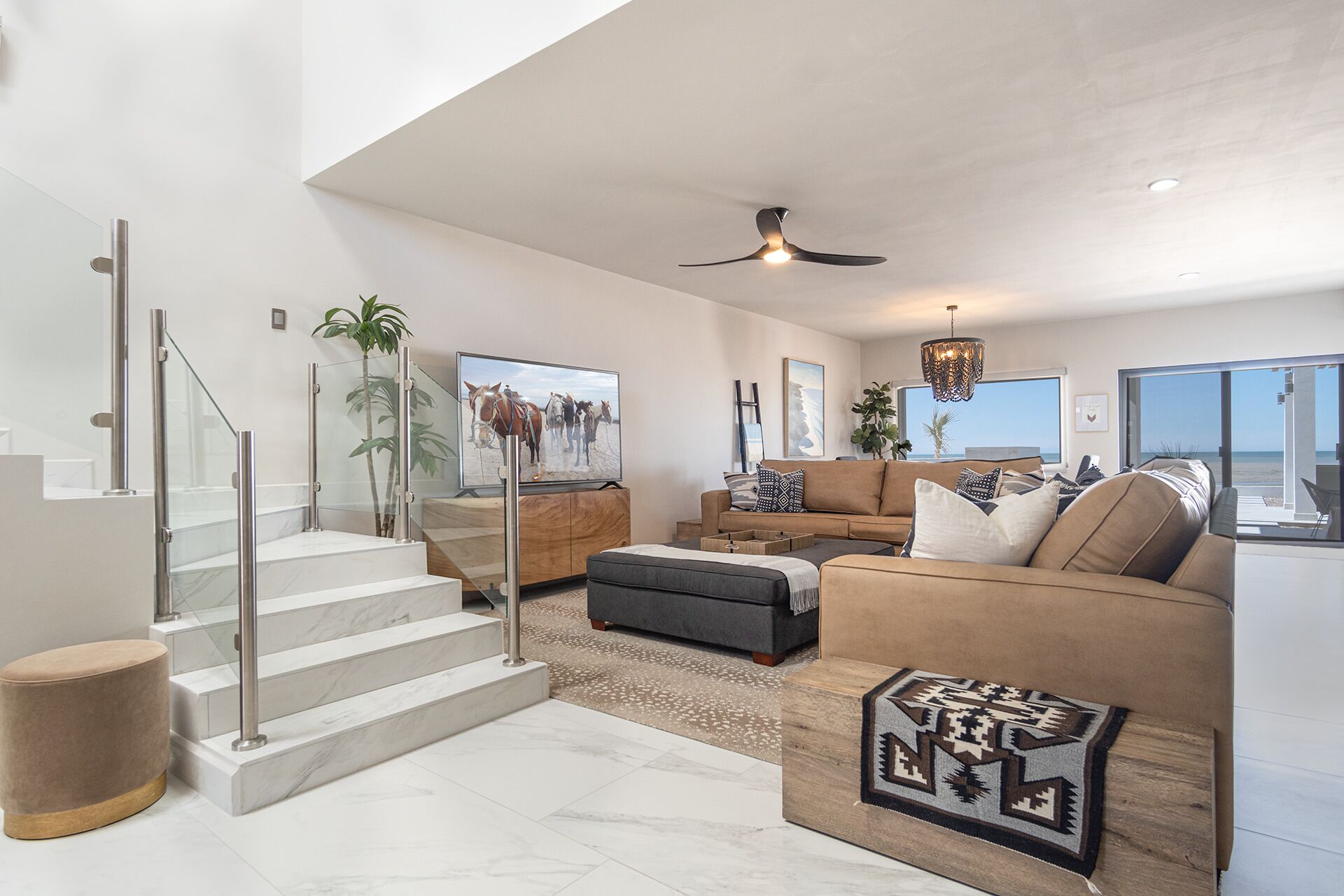 House, Multiple Beds, Pool Access (Casa Estrella) | Living area