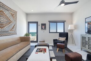 House, Multiple Beds, Pool Access (Casa Estrella) | Living area - Casa Estrella (Puerto Peñasco)