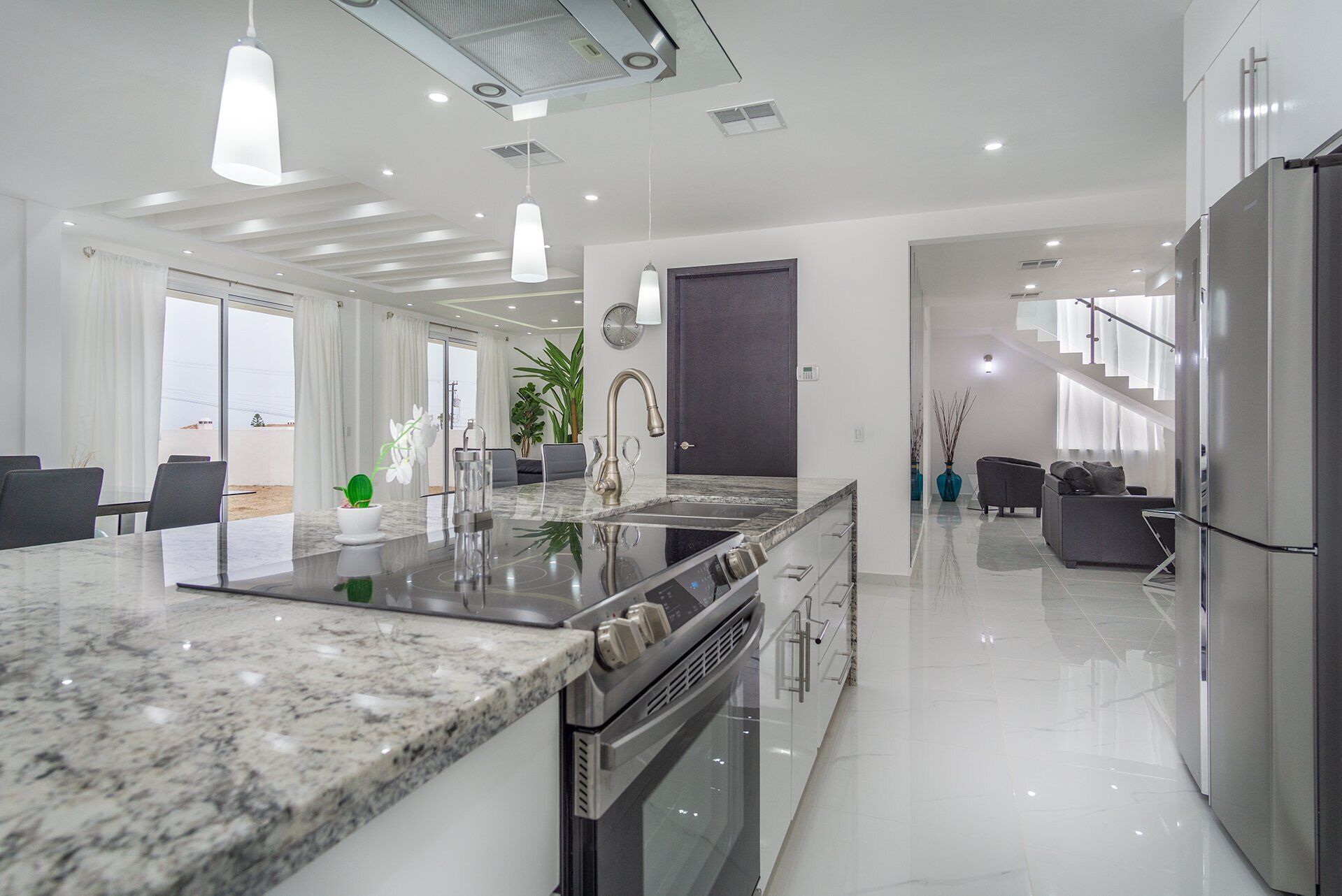 Rumah, Beberapa Tempat Tidur, patio (Ocean Pearl House) | Dapur pribadi