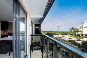 Terrace/patio - High Standard Studio on the Sand in Floripa Irb205 (Florianópolis)