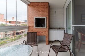 Outdoor dining - Comfortable and Complete apt 300m From sea Idp204 (Florianópolis)