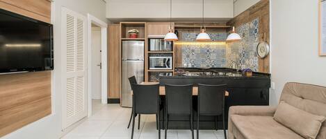 Leilighet – basic | Oppholdsområde | TV