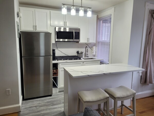 Microwave, oven, stovetop