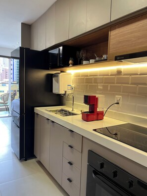 Microwave, oven, stovetop