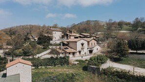 Fassade der Unterkunft