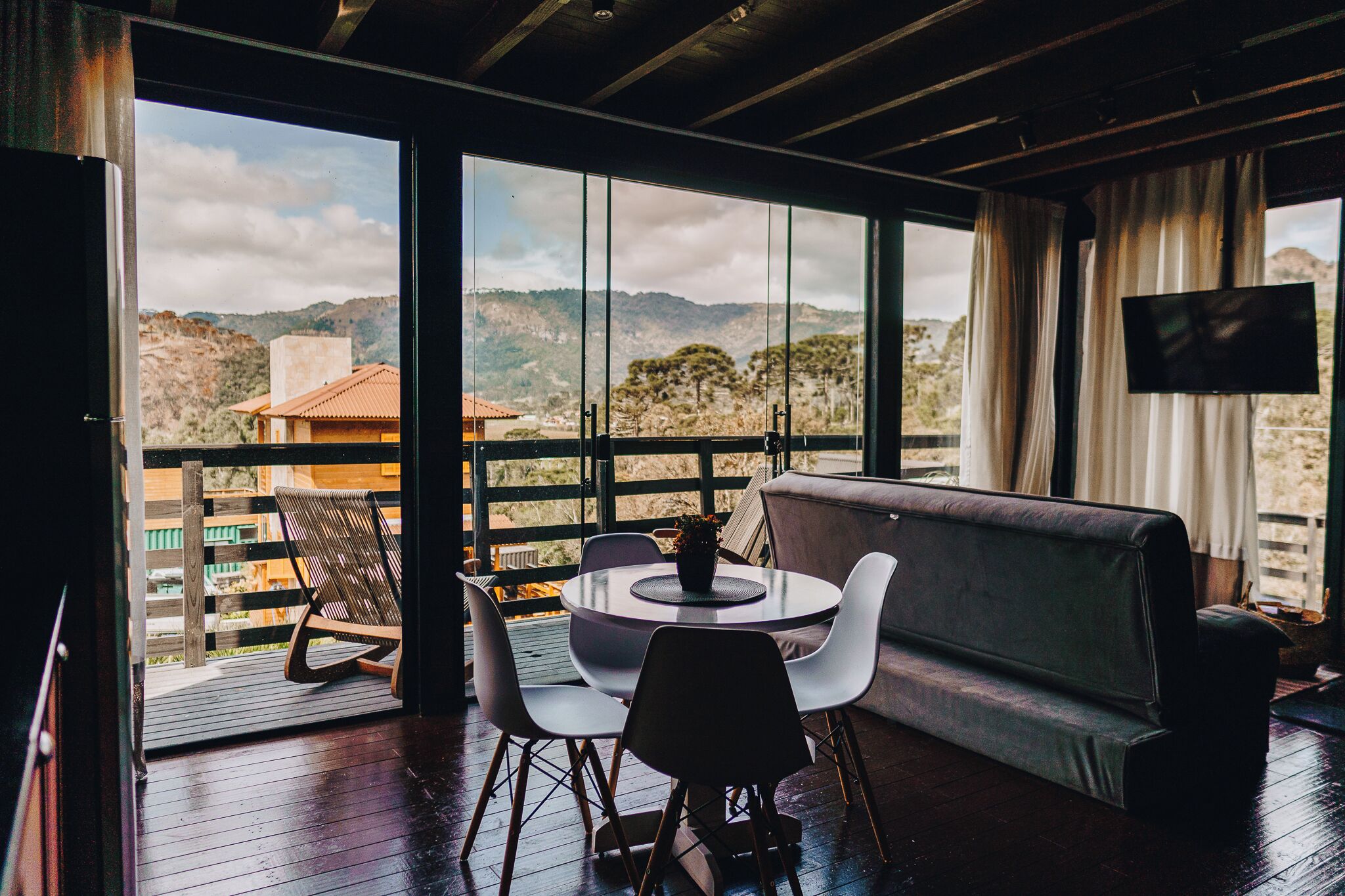 豪華小木屋, 露台, 山景 | 免費 Wi-Fi