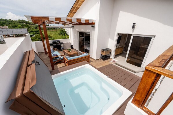 Ático de lujo, 3 habitaciones | Terraza o patio