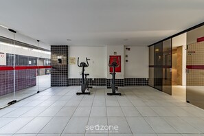 Apartment | Fitness facility - Fully Equipped Accommodations With Pool in a Prime Location in Maceio - ERE (Maceió)