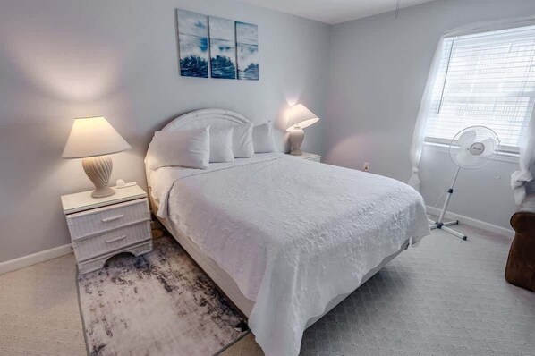 2 bedrooms, desk, iron/ironing board, free WiFi