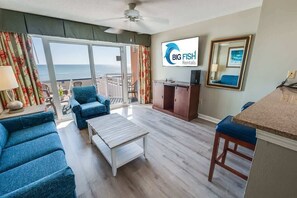 Smart-tv en een kantoor