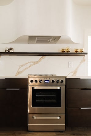 Microwave, oven, stovetop