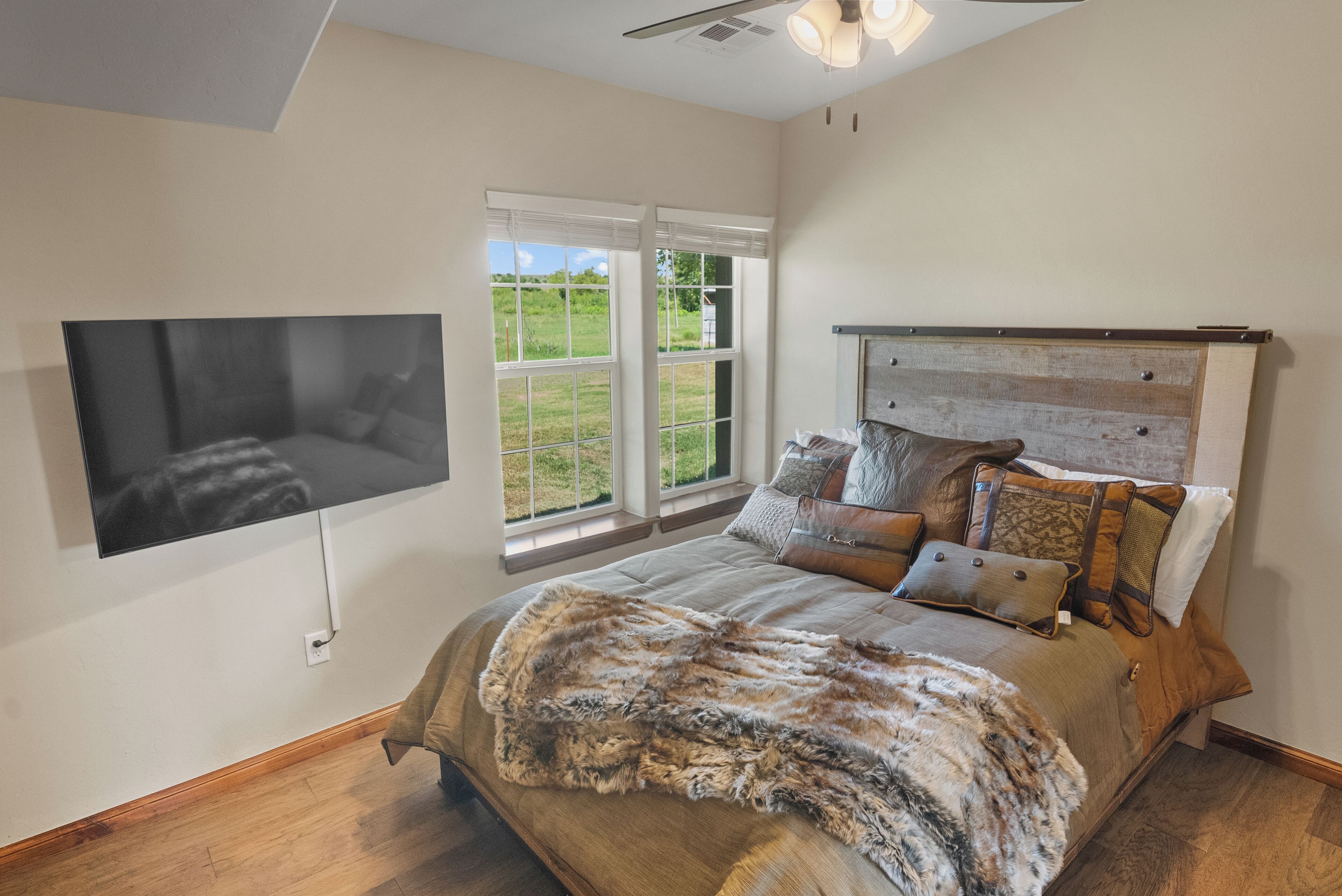 4 多间卧室、WiFi、床单