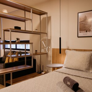 Familienapartment | Schreibtisch, kostenloses WLAN