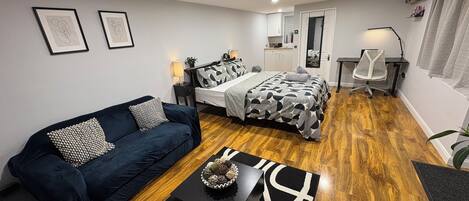 1 slaapkamer, een bureau, gratis wifi