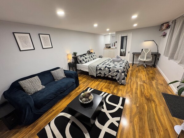 1 slaapkamer, een bureau, gratis wifi