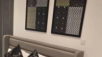 Luxury Studio Suite, Non Smoking | Desk, laptop workspace, iron/ironing board, free WiFi