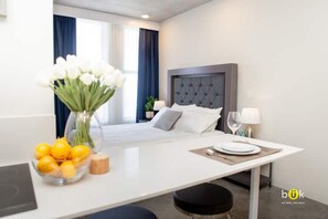 Bügeleisen/Bügelbrett, WLAN, Bettwäsche