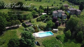 Villa, 5 Schlafzimmer, eigener Pool, Gartenblick | Pool | Außenpool