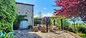 Villa, 5 Bedrooms, Private Pool, Garden View | Terrace/patio