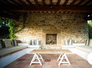 Villa, 5 chambres, piscine privée, vue jardin | Terrasse/Patio