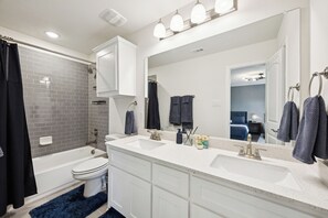 Towels, soap, toilet paper