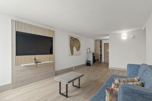 In-room safe, desk, blackout drapes, iron/ironing board