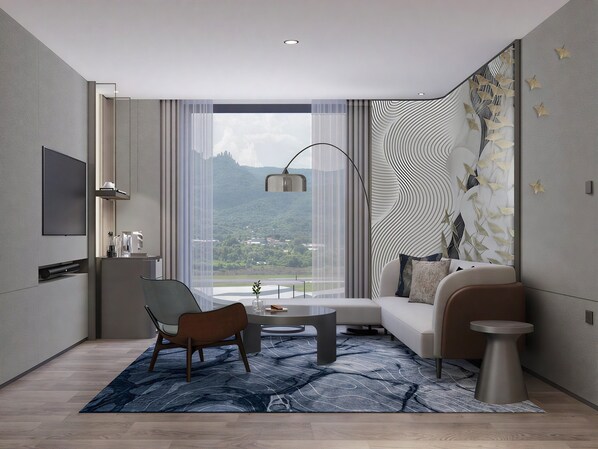 มินิบาร์, ตู้นิรภัยในห้องพัก, โต๊ะทำงาน, พื้นที่ทำงานแบบใช้แล็ปท็อป