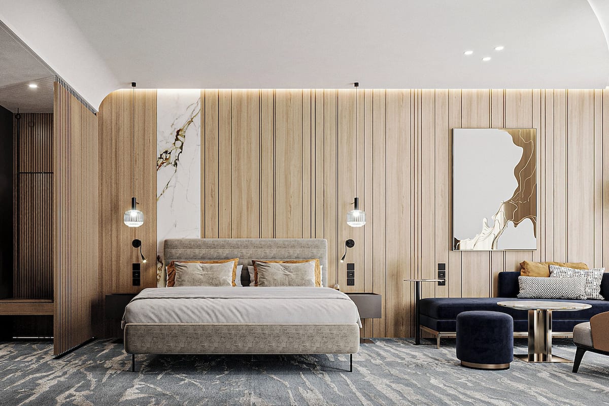 Coffres-forts dans les chambres, rideaux occultants