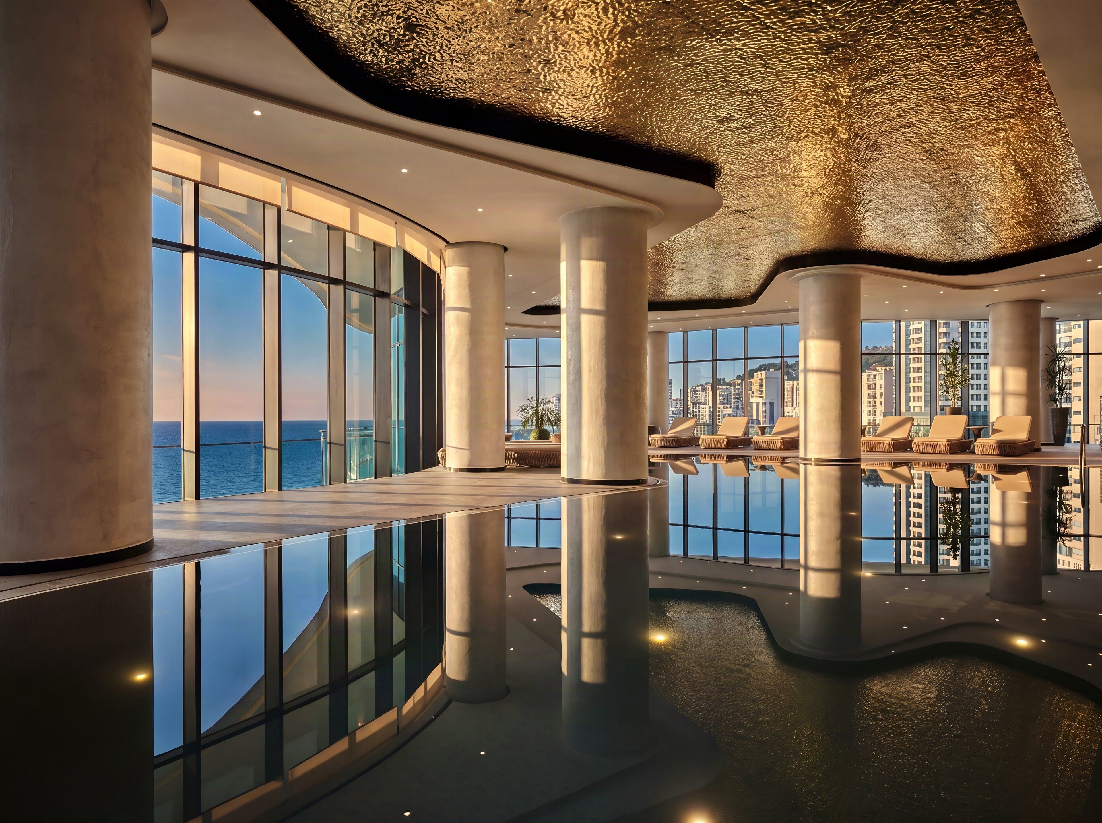 Piscine couverte