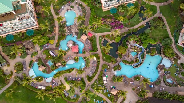 Pool - Honua Kai 3 Free Rental Cars KBM Resorts Well Appointed 3 Units, 3 Bedrooms HK Ml-1667 (Kaanapali)