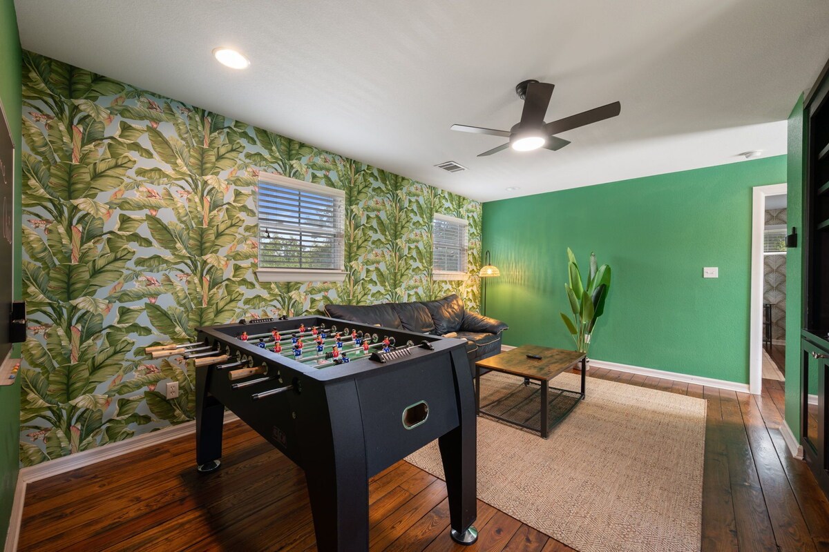 Photo 15 of ATX Oasis! 3-Story Home w/ Heated Pool, Spa & Outdoor Fun - Close to downtown