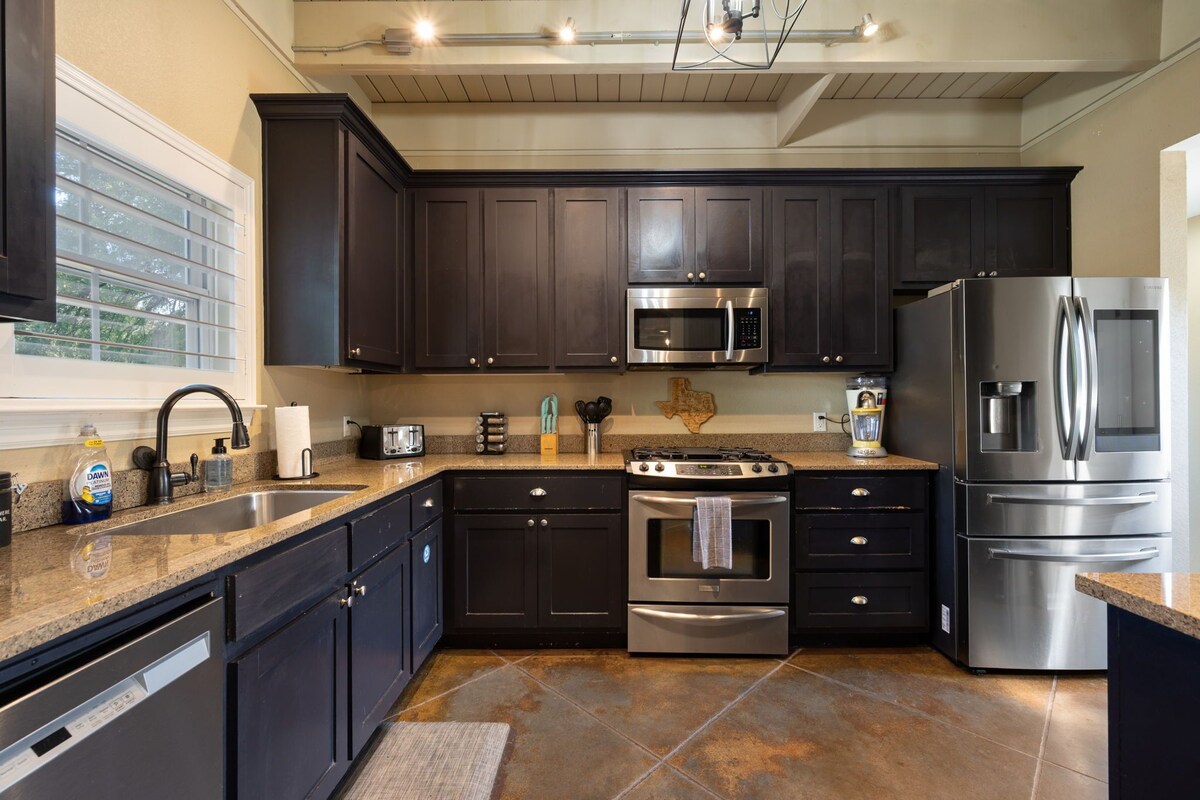 Photo 9 of ATX Oasis! 3-Story Home w/ Heated Pool, Spa & Outdoor Fun - Close to downtown