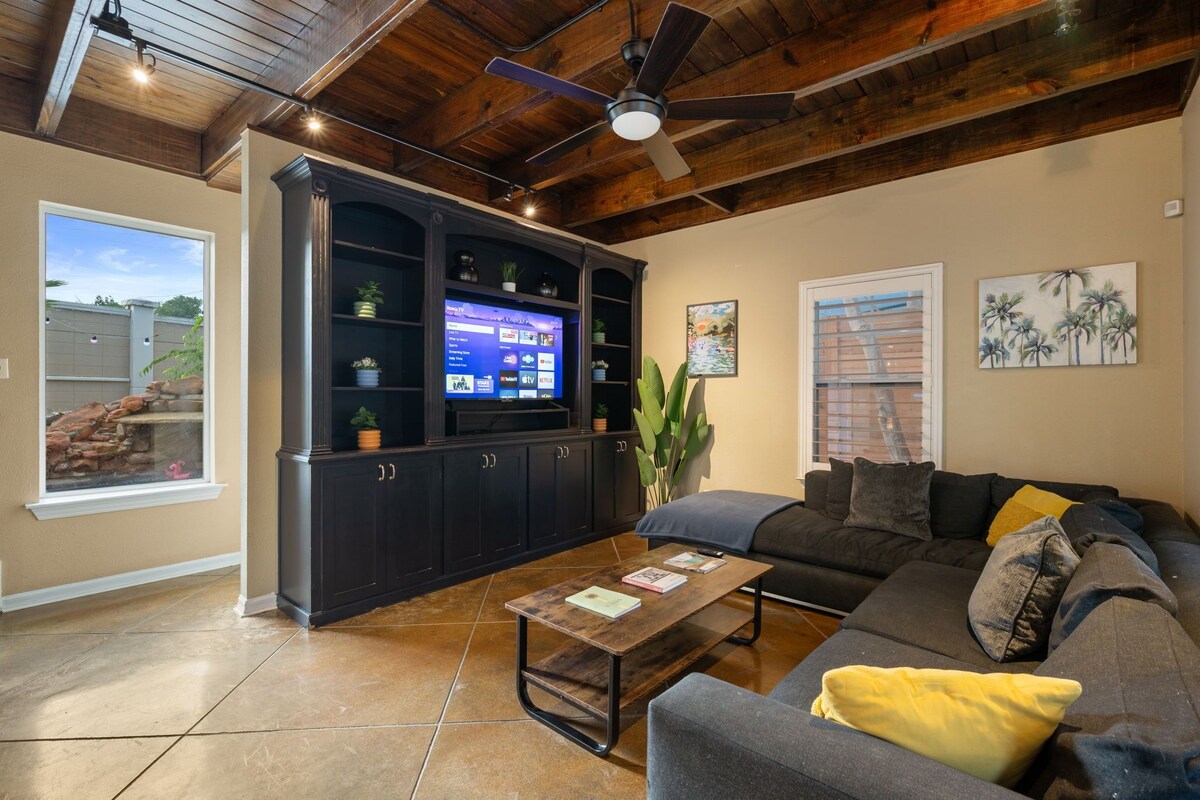Photo 4 of ATX Oasis! 3-Story Home w/ Heated Pool, Spa & Outdoor Fun - Close to downtown